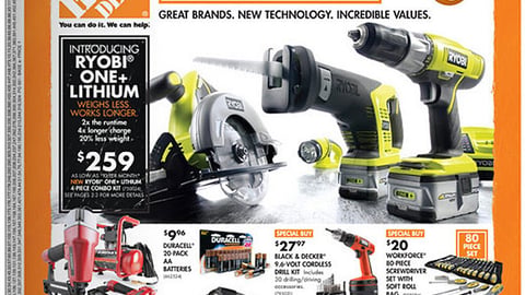 Home Depot 'Better Toolbox' Circular Cover