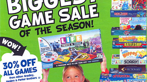 Toys "R" Us Monopoly Circular Cover