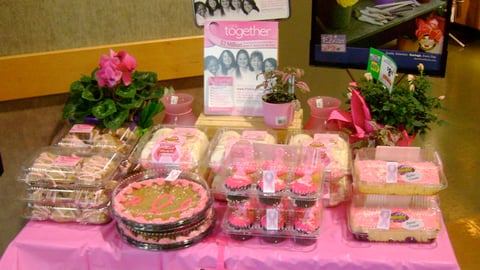 Giant General Mills 'Pink Together' Display