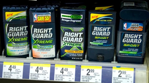 Right Guard NBA Packaging