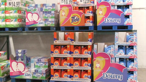 BJ's P&G 'Pink' Base Wraps