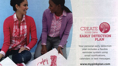 P&G 'My Pink Plan' FSI