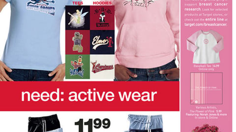 Target Pink Circular