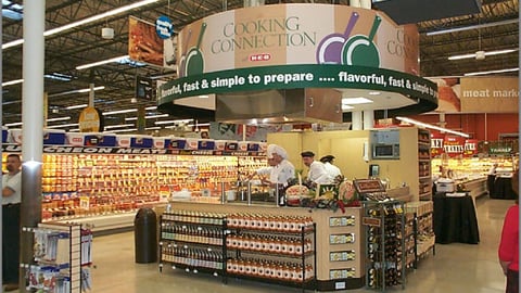 H-E-B Cooking Connection Station