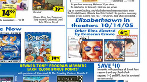 Best Buy 'Elizabethtown' Exclusive DVD Feature