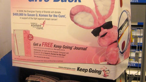 Energizer 'Power to Give Back' Header