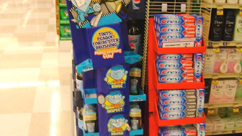 Listerine Agent Cool Blue Floorstand