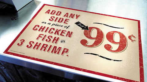 Captain D's Counter Mats