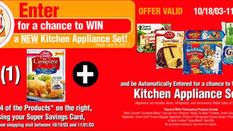 A&P/General Mills Feature