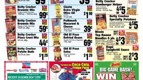 General Mills/Coke/Ragu Pathmark Feature