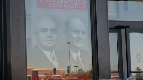 Hy-Vee Founders Celebration Window Poster