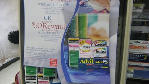Wyeth/Walgreens 'Spa Rewards' Power Wing