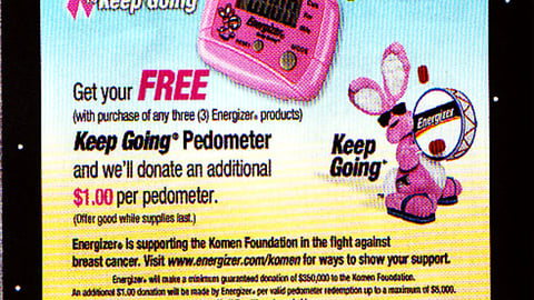 Walgreens Energizer Pedometer Offer