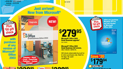 Staples Microsoft Office Feature