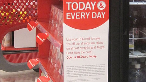 Target REDcard Side Panel