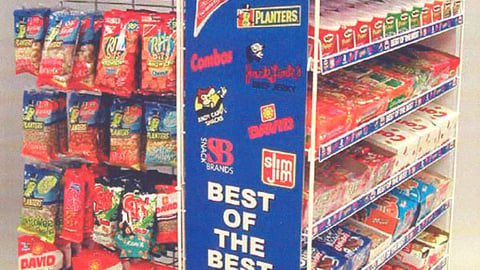 Multi-vendor Snack Endcap