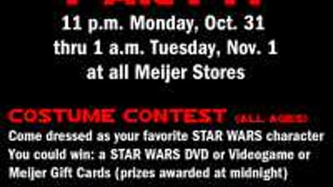 Meijer 'Star Wars' DVD Feature