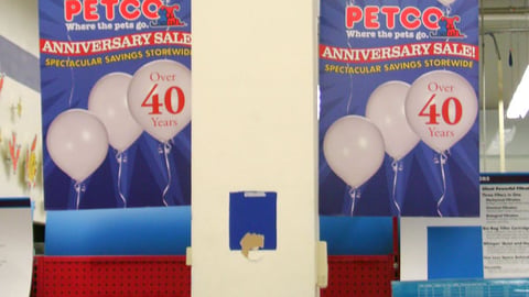Petco Anniversary Banners