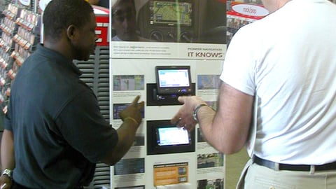 Pioneer Mobile Tour Demo Display