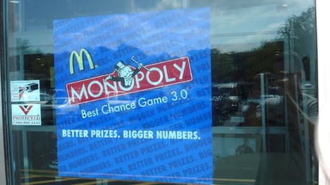 Best Buy Monopoly 2005 Window Cling