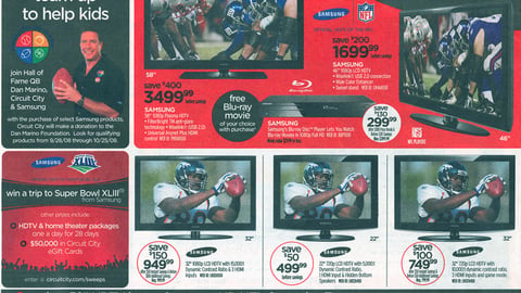 Circuit City Samsung Feature