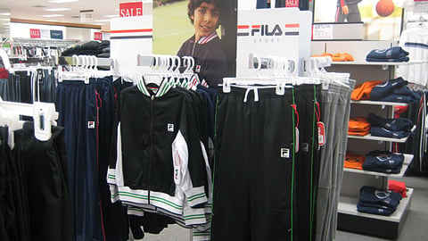 Kohl's Fila Sport Rack Header