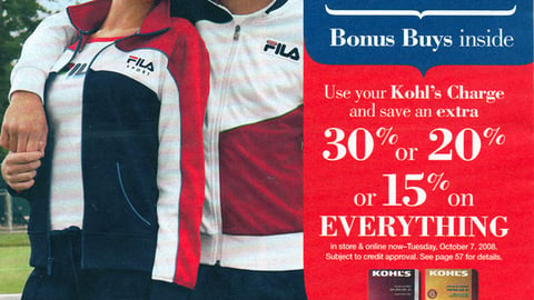 Kohl's Fila Sport Circular Cover