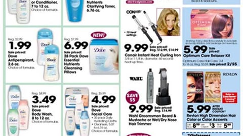 Walgreens/Dove Feature