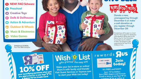 Toys "R" Us Toys for Tots Feature