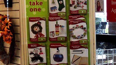 Michaels Holiday Stanchion