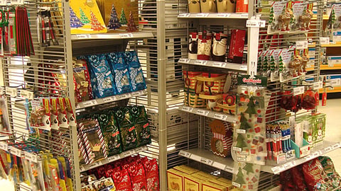OfficeMax 'Value Wrapped' Holiday Floorstands