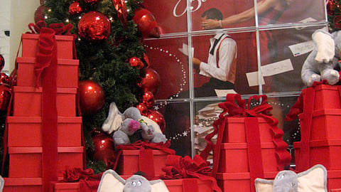 Macy's 'Believe' Countertop Display