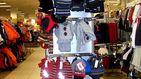 Sears 'Must Have Gifts' Baby Apparel Floorstand