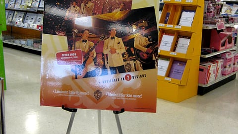 OfficeMax Jonas Brothers Easel