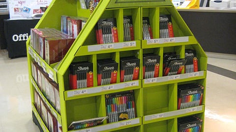 Sharpie OfficeMax Holiday Display
