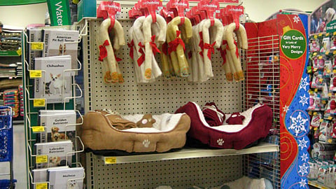 PetSmart Holiday Gift Card Endcap Header