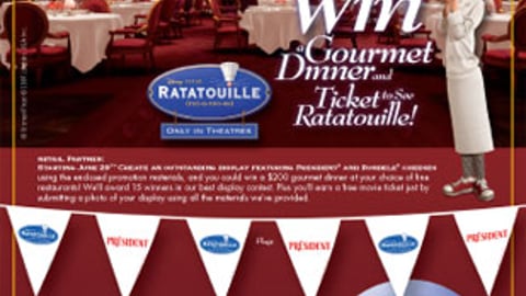 President "Ratatouille" Marketing Collateral