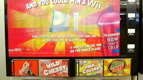 7-Eleven Wii Sweeps Translite