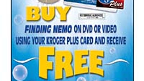 Kroger 'Finding Nemo' Feature