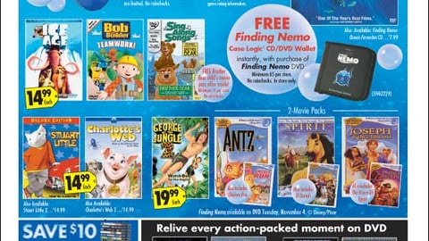 Best Buy 'Finding Nemo' Feature