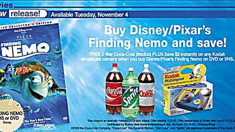 Kmart 'Finding Nemo' Feature