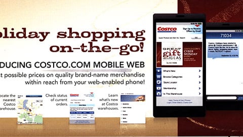 Costco 'Holiday Shopping On-the-Go' Mailer Ad