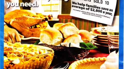 Walmart Thanksgiving Circular Cover