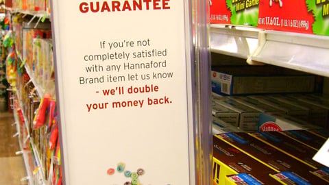 Hannaford Private Label Violator