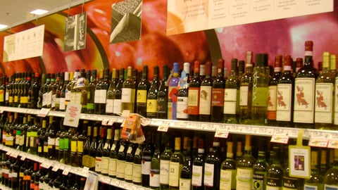Publix Wine Aisle