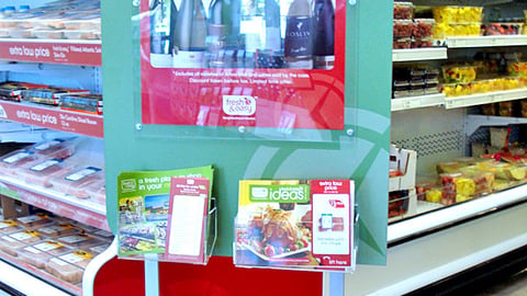Fresh & Easy Wine Rebate Stanchion