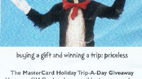 'Cat in the Hat' MasterCard/GM Bill Insert