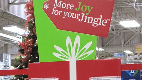 Sam's Club 'More Joy' Endcap Header