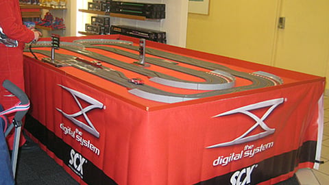 FAO Schwarz Race Car Demo Display