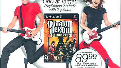 Target 'Guitar Hero III' Circular Cover